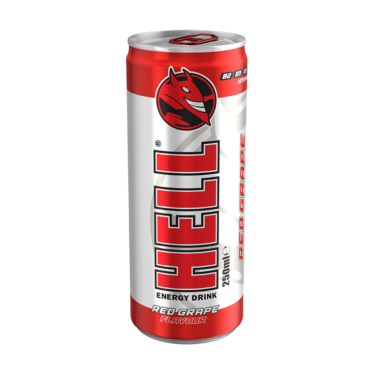 Hell Energy Strong Red Grape 24X250 ML