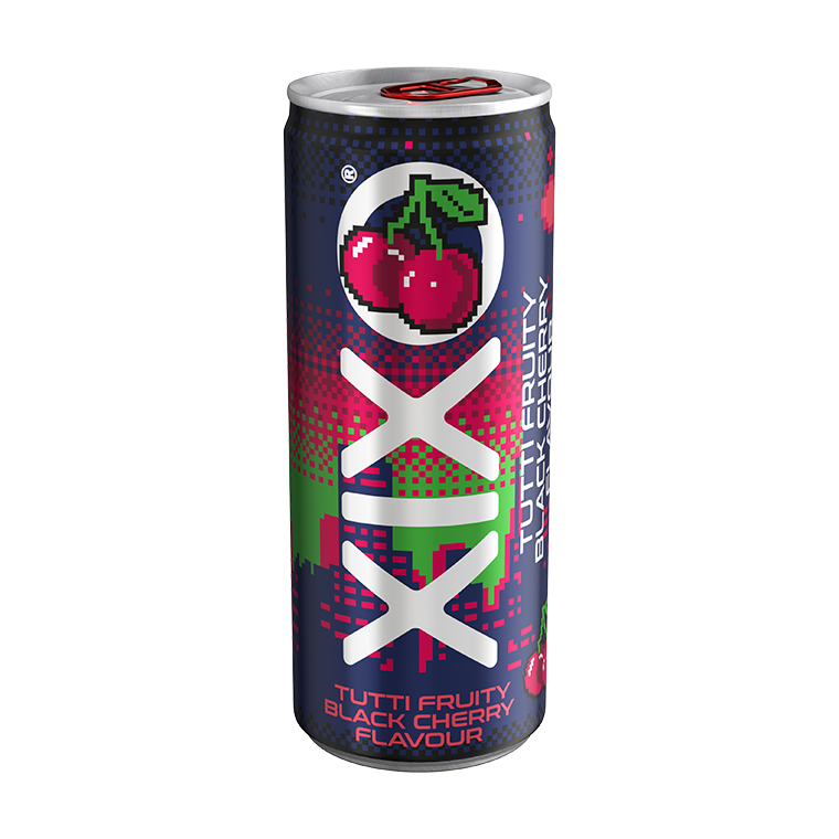 XIXO Tutti Fruity Balck Cherry24x250 ml